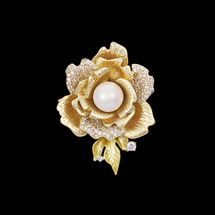 Gold Brooches