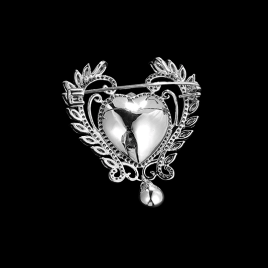 AVELIA Blue Heart Brooch