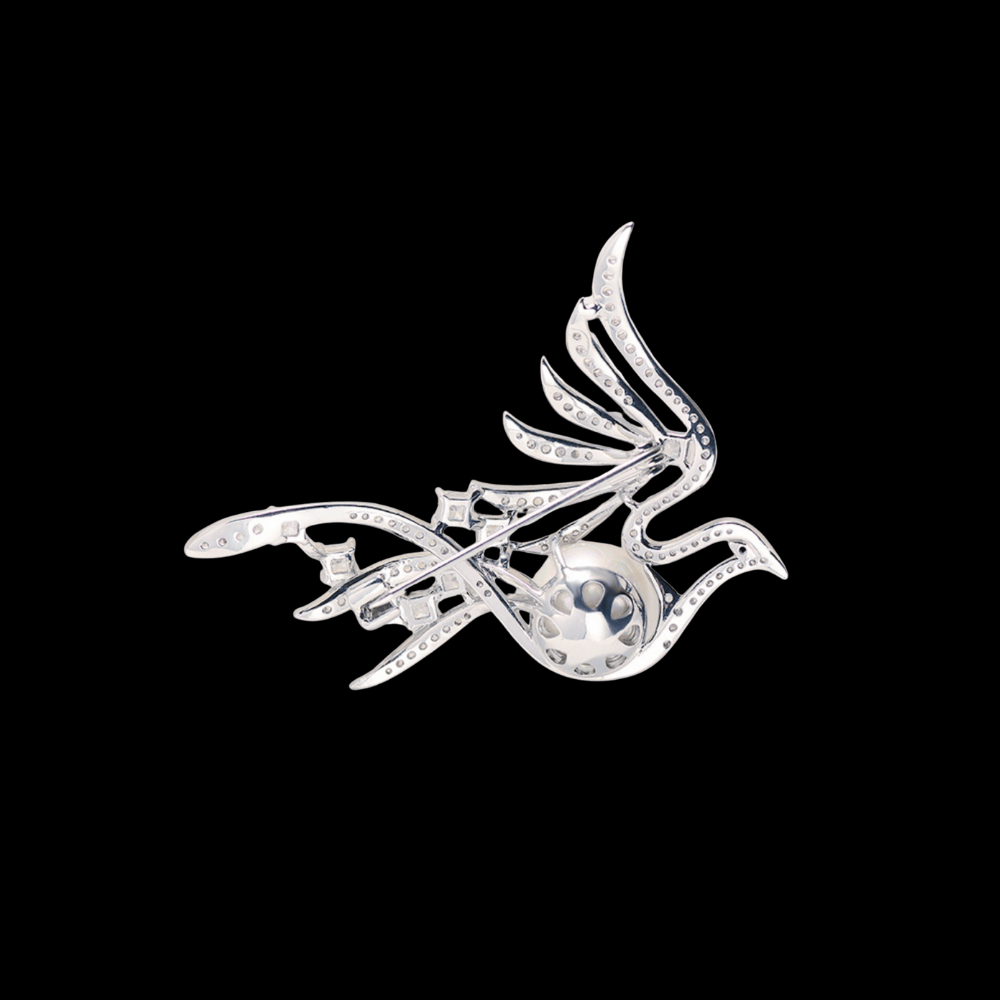 AVELIA Dove of Peace Brooch