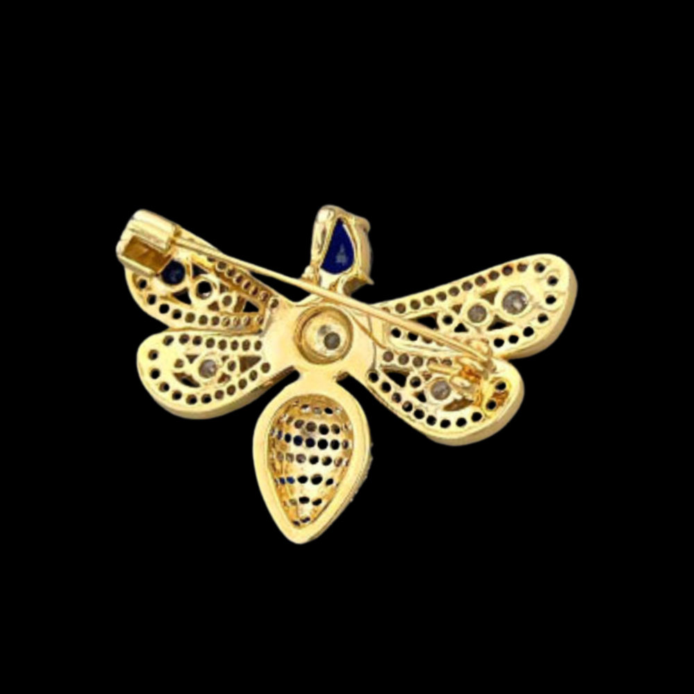 AVELIA Gold Bee Brooch
