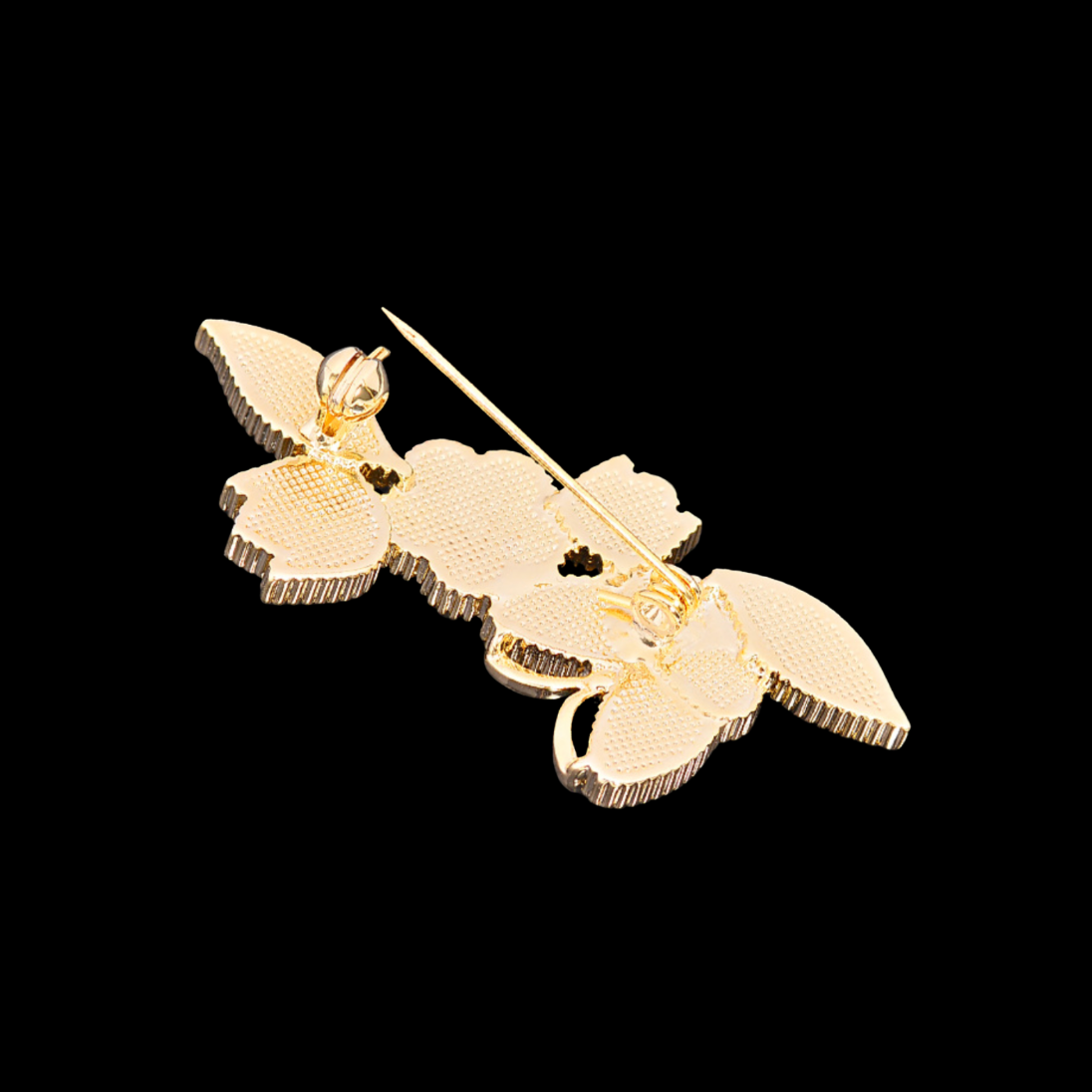 AVELIA Lucky Spring Butterfly Garden Brooch1
