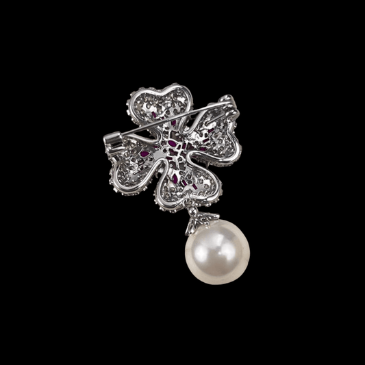 AVELIA Pearl Drop Brooch