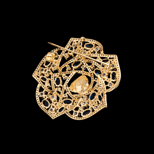 AVELIA Vintage Camellia Brooch