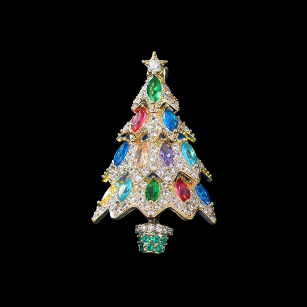 AVELIA Vintage Christmas Brooch
