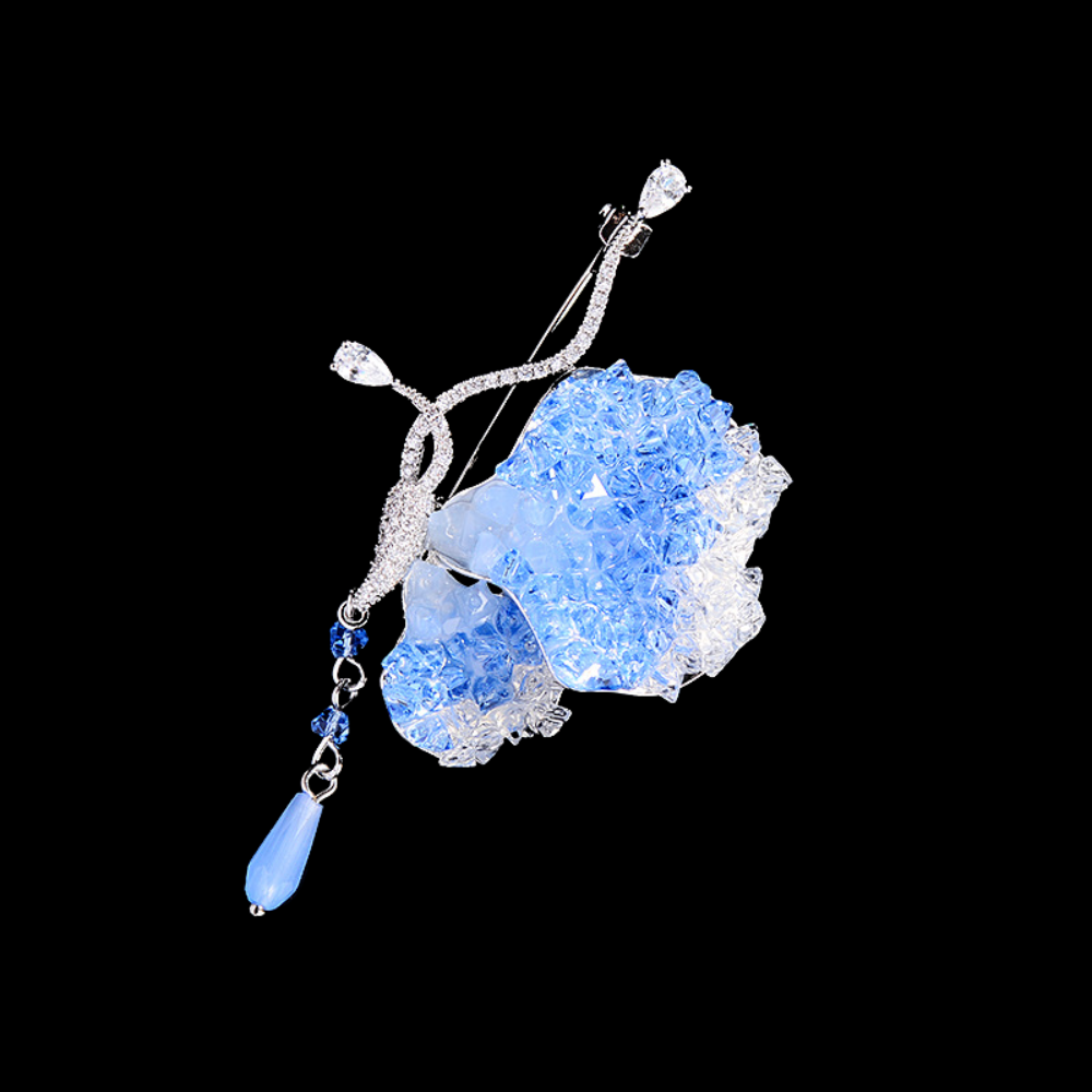 AVELIA Blue Butterfly Brooch