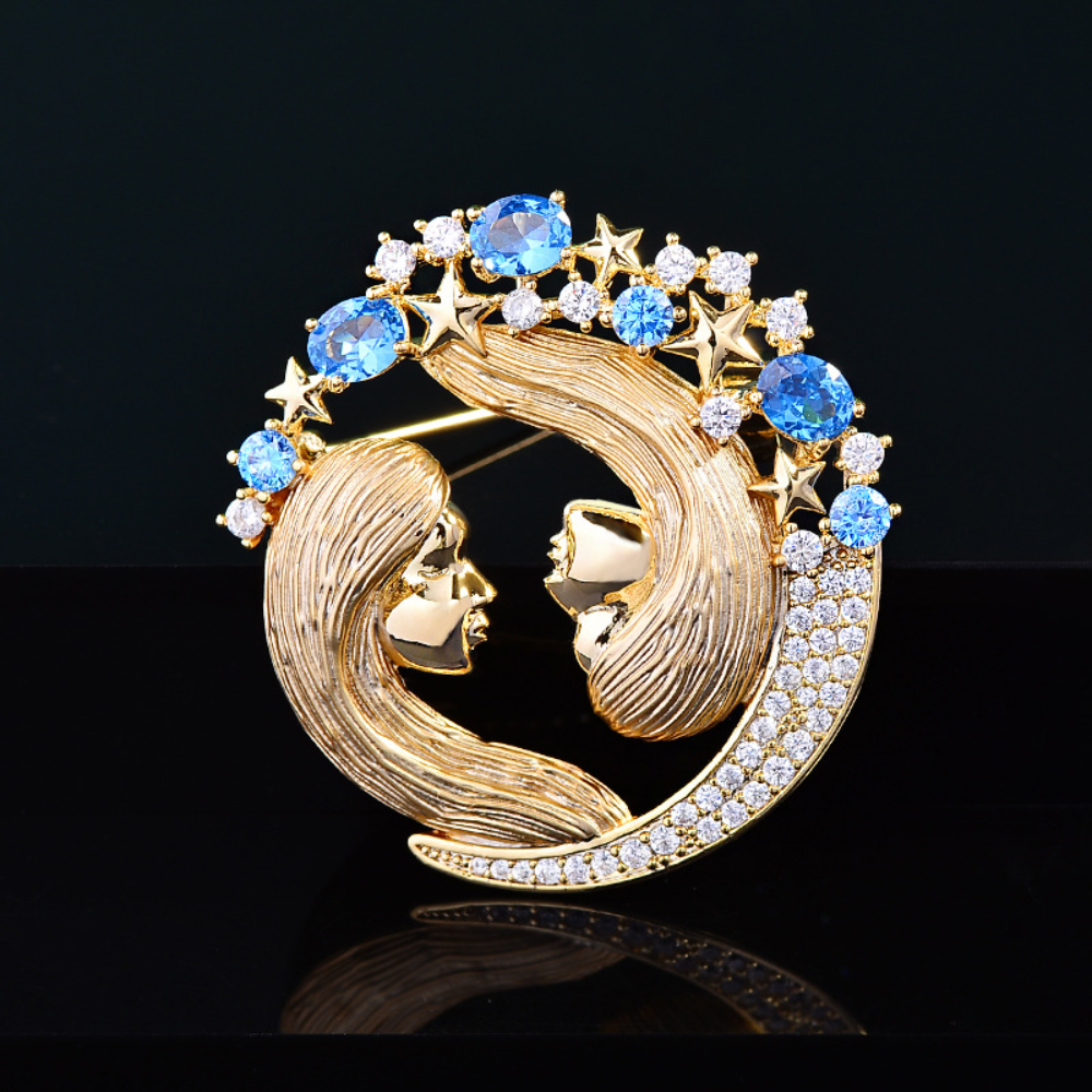 AVELIA Cameo Brooch