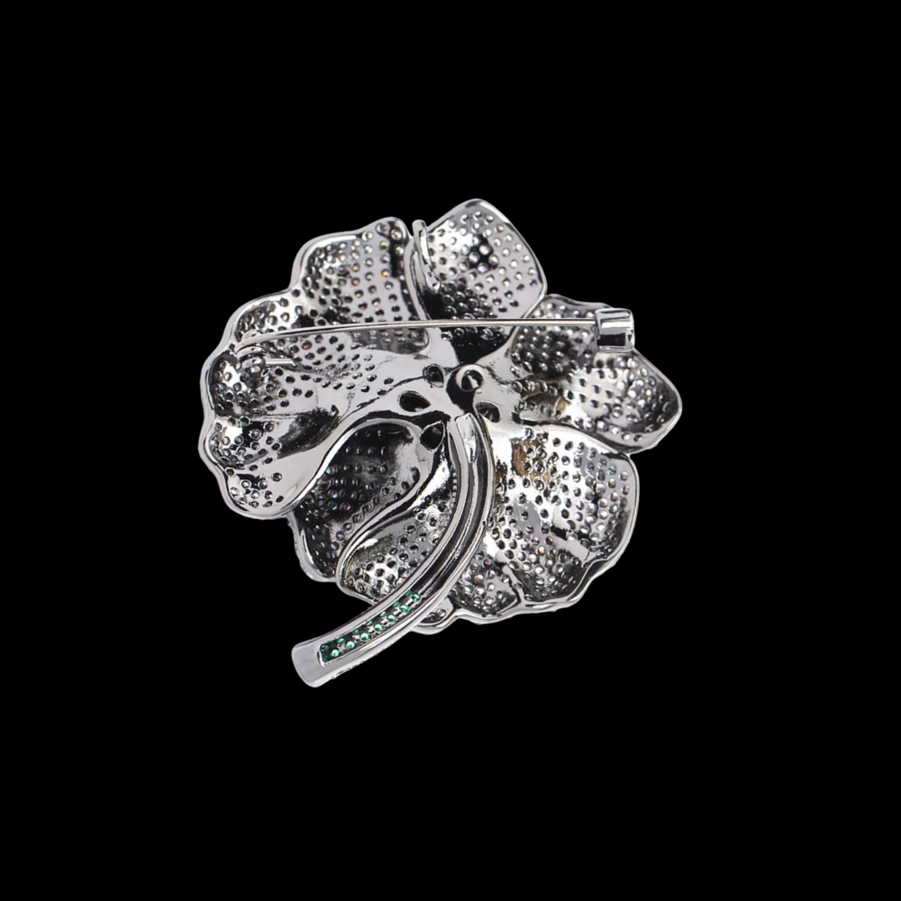 AVELIA Classic Blossom Elegance Floral Brooch