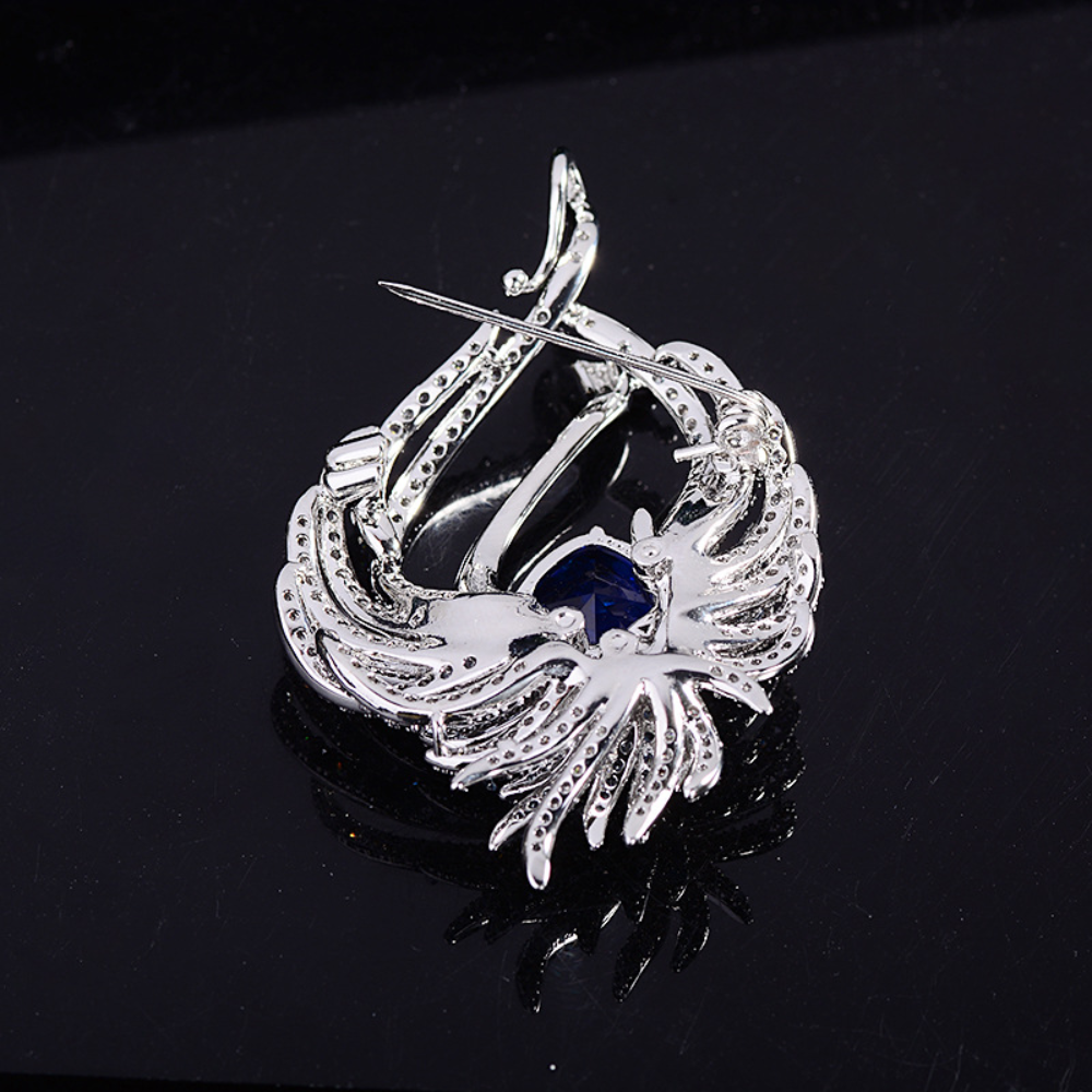 AVELIA Fortunelle Phoenix Rhinestone Brooch