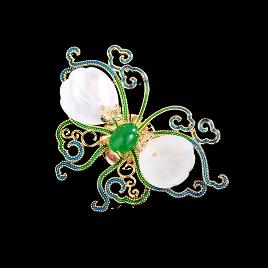 AVELIA Magnetic Butterfly Brooch