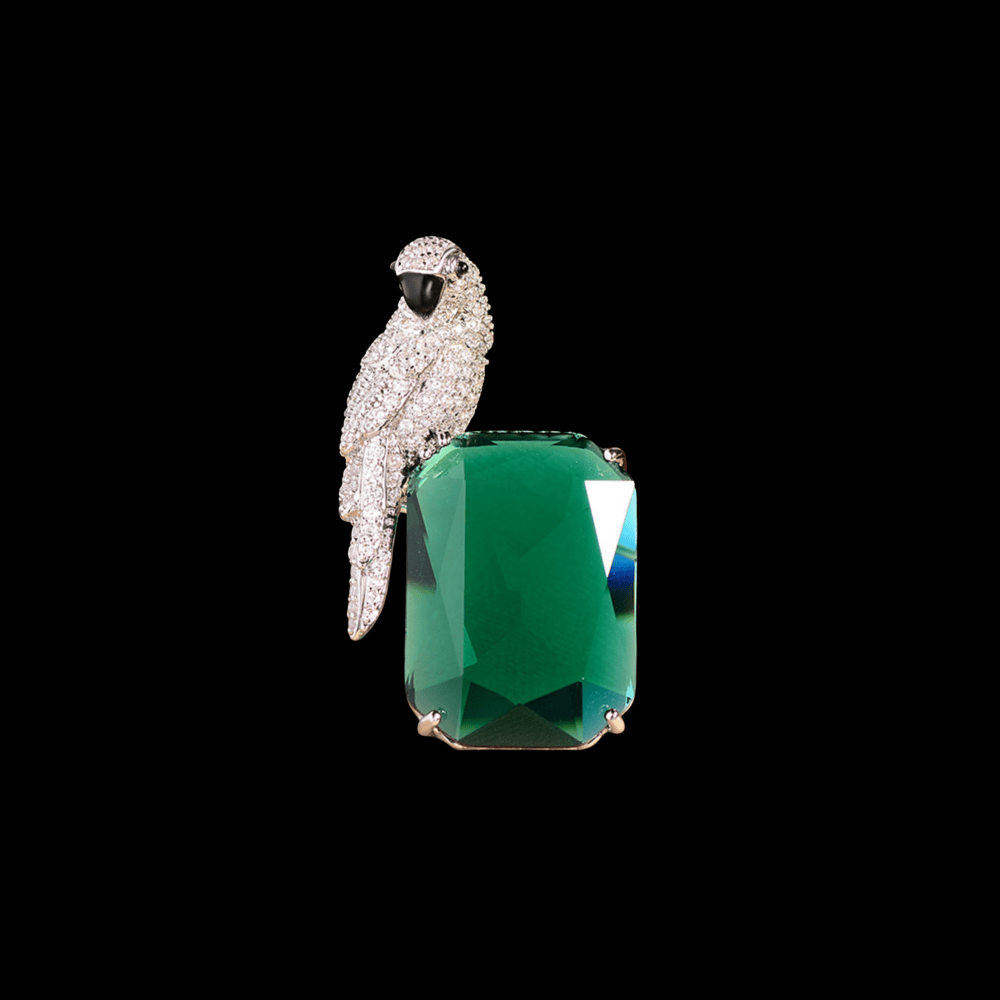 Parrot Brooches