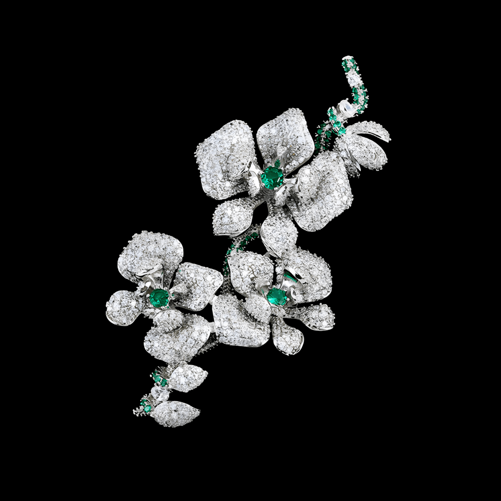 Green Brooches