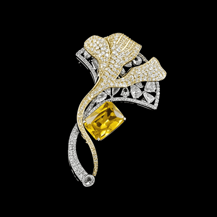 Yellow Brooches