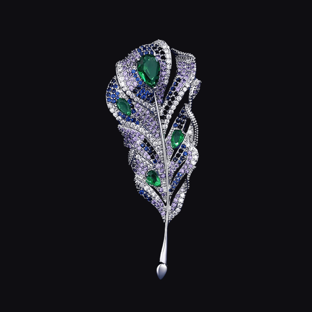 Leaf Brooches