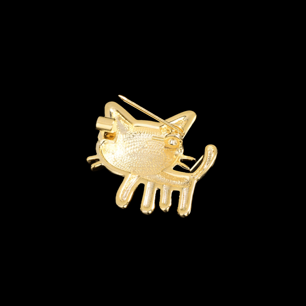 AVELIA Black Cat Brooch​