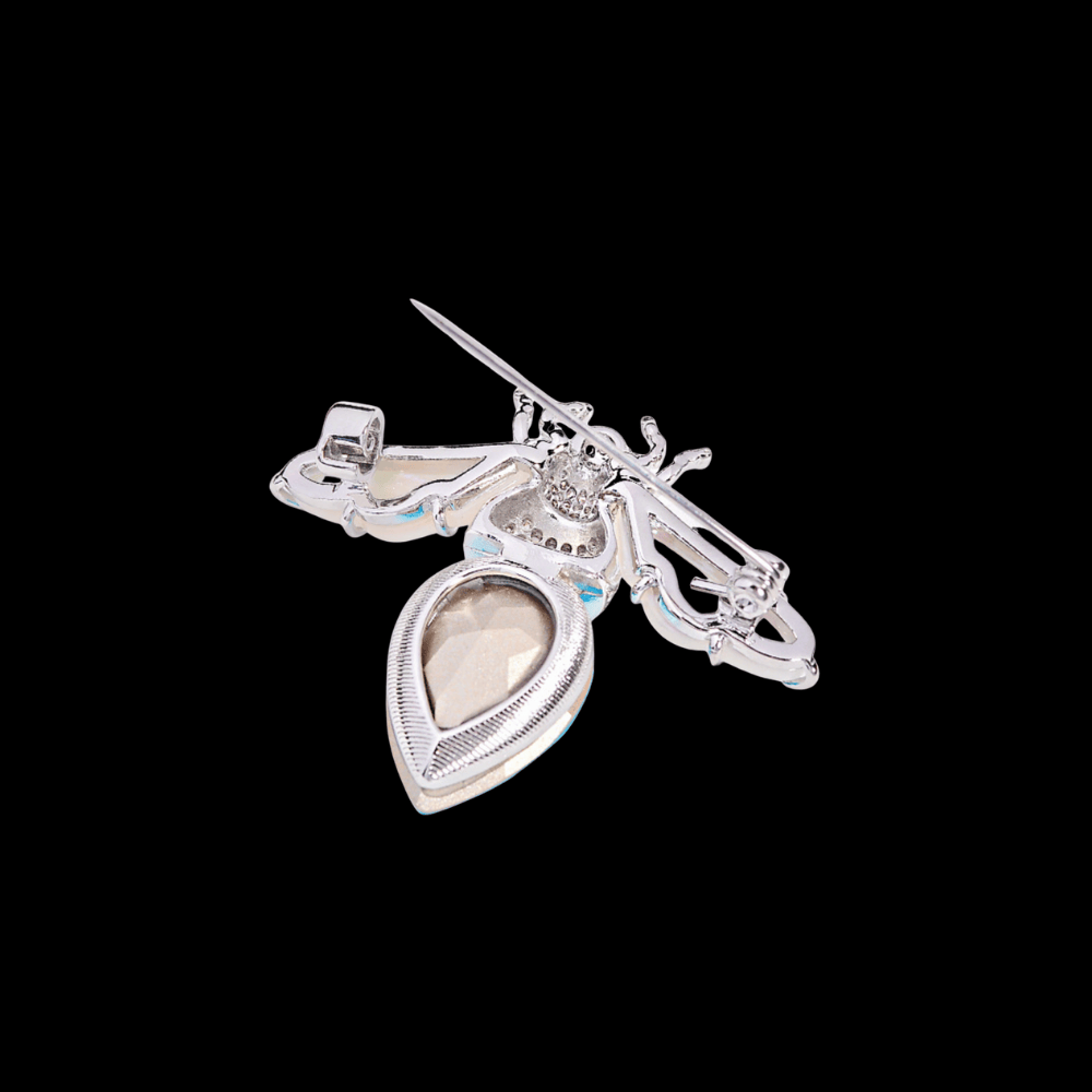 AVELIA Blue Bee Brooch