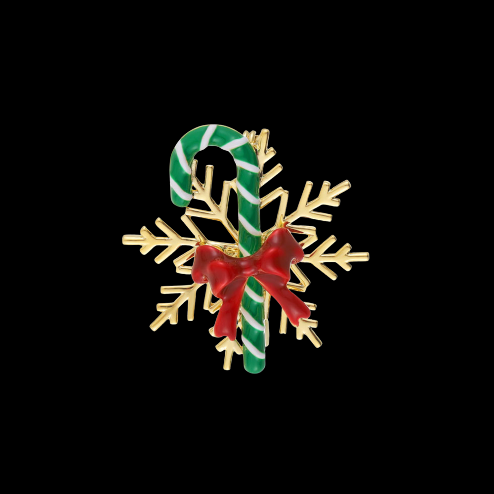 AVELIA Christmas Snowflake Brooch​