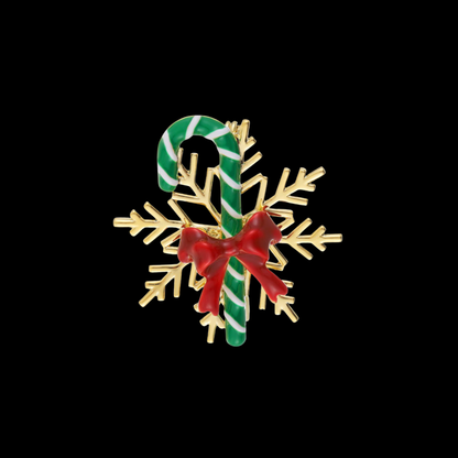 AVELIA Christmas Snowflake Brooch​