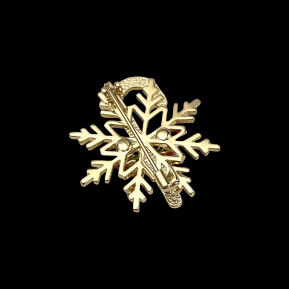 AVELIA Christmas Snowflake Brooch​