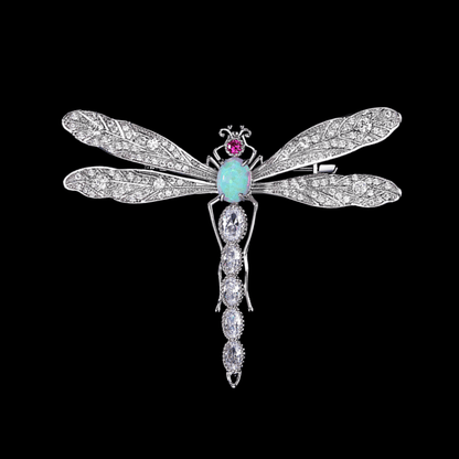 AVELIA Crystal Dragonfly Brooch​