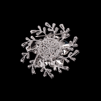 AVELIA Crystal Snowflake Brooch​