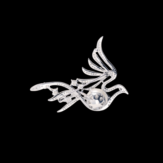 AVELIA Dove of Peace Brooch​