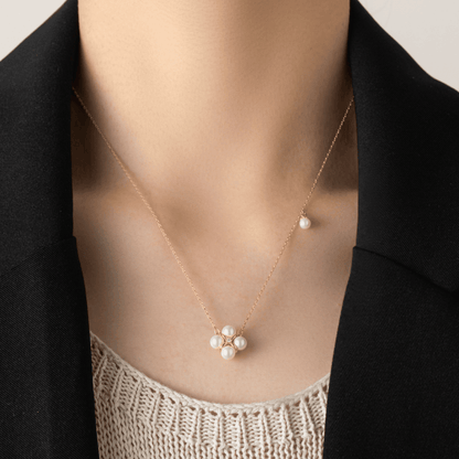 AVELIA Gold Four Leaf Clover Necklace​