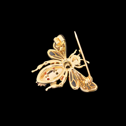 AVELIA Golden Honey Bee Brooch
