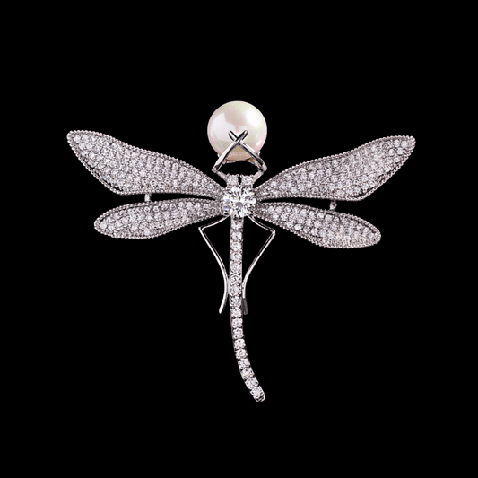 AVELIA Marcasite Dragonfly Brooch