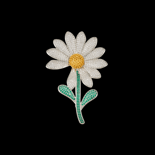 AVELIA Men's Flower Brooch