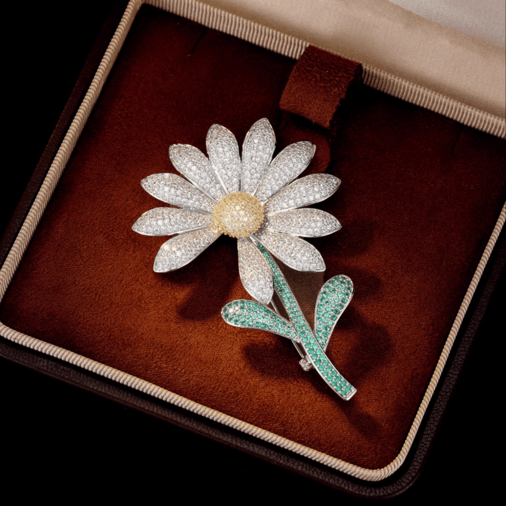 AVELIA Men's Flower Brooch