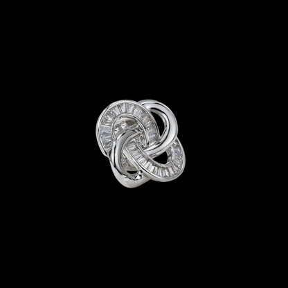 AVELIA Men's Silver Brooch
