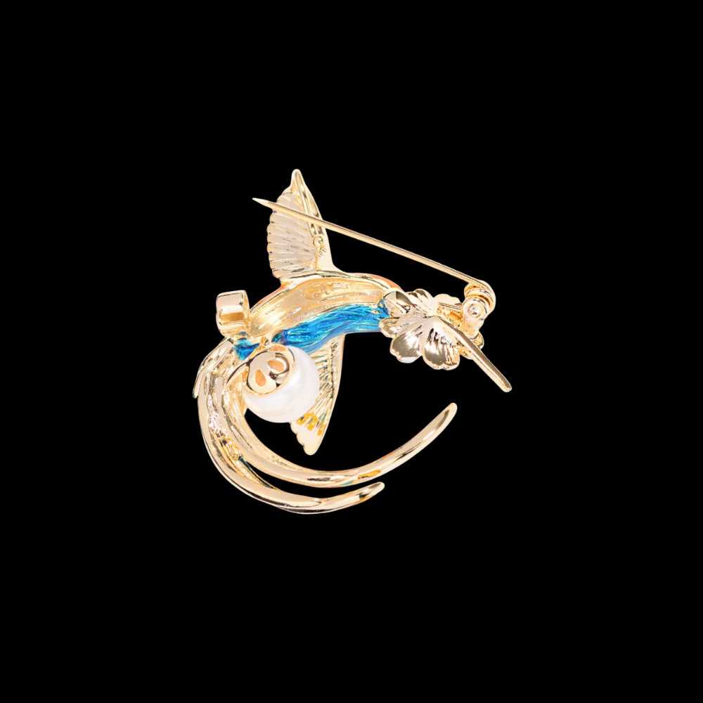 AVELIA Monet Hummingbird Brooch