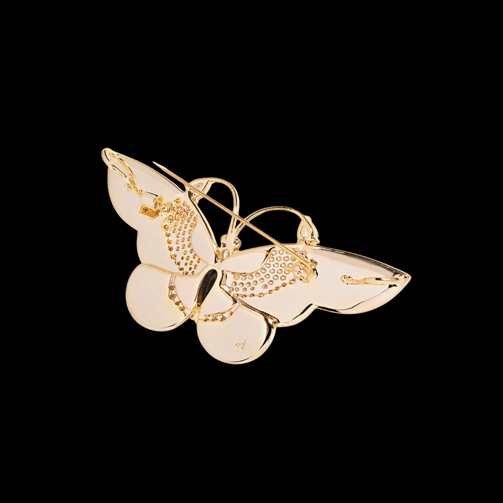 AVELIA Mother of Pearl Butterfly Brooch