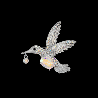 AVELIA Silver Bird Brooch