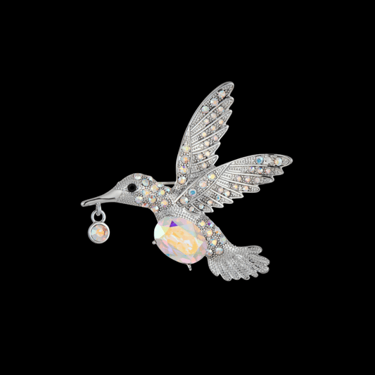 AVELIA Silver Bird Brooch