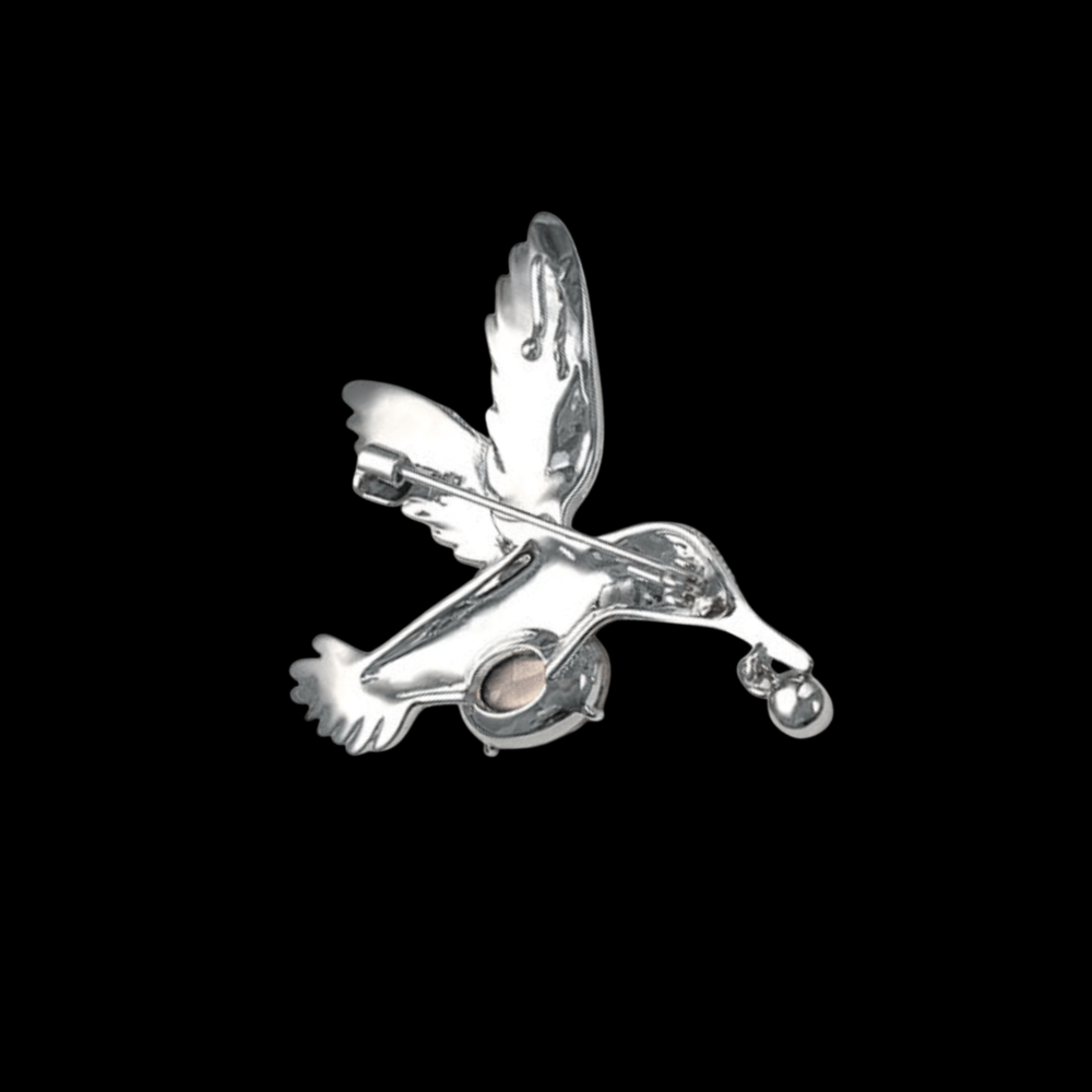AVELIA Silver Bird Brooch