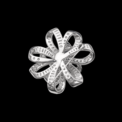 AVELIA Silver Bow Brooch​