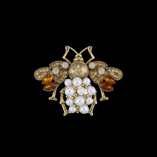 AVELIA Vintage Charms Bee Brooch
