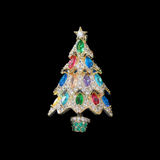 AVELIA Vintage Christmas Brooch