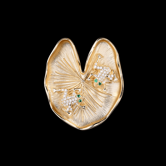 AVELIA Vintage Frog Brooch​