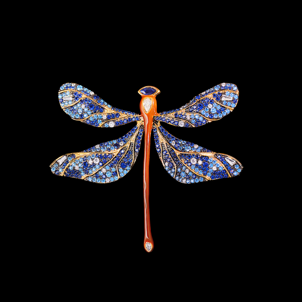 AVELIA Vintage Monet Dragonfly Brooch​
