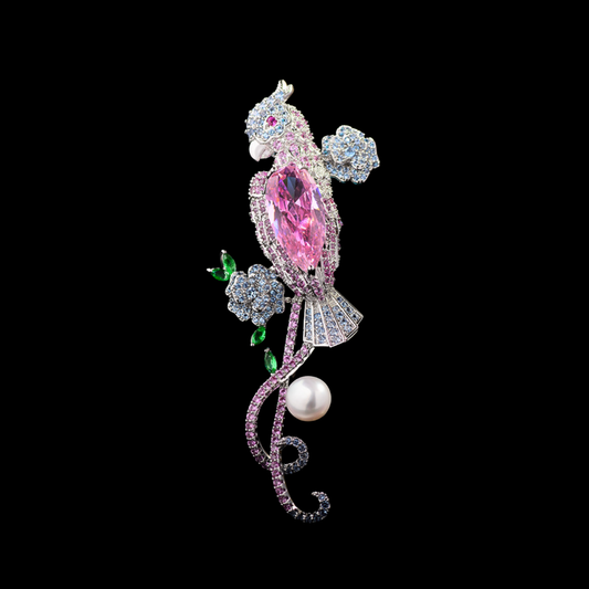 AVELIA Vintage Parrot Brooch​