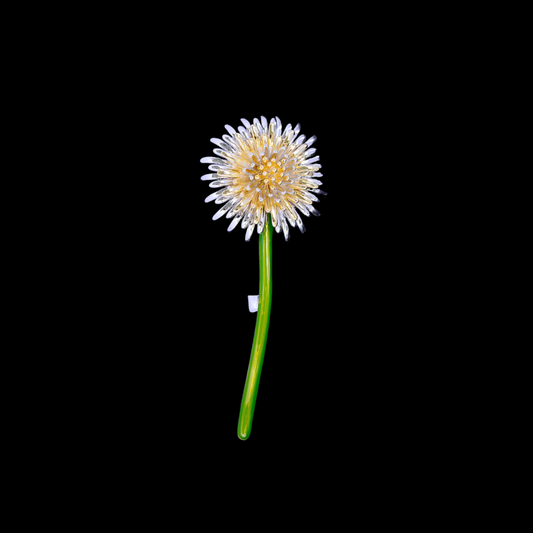 AVELIA Yellow Enamel Dandelion Brooch
