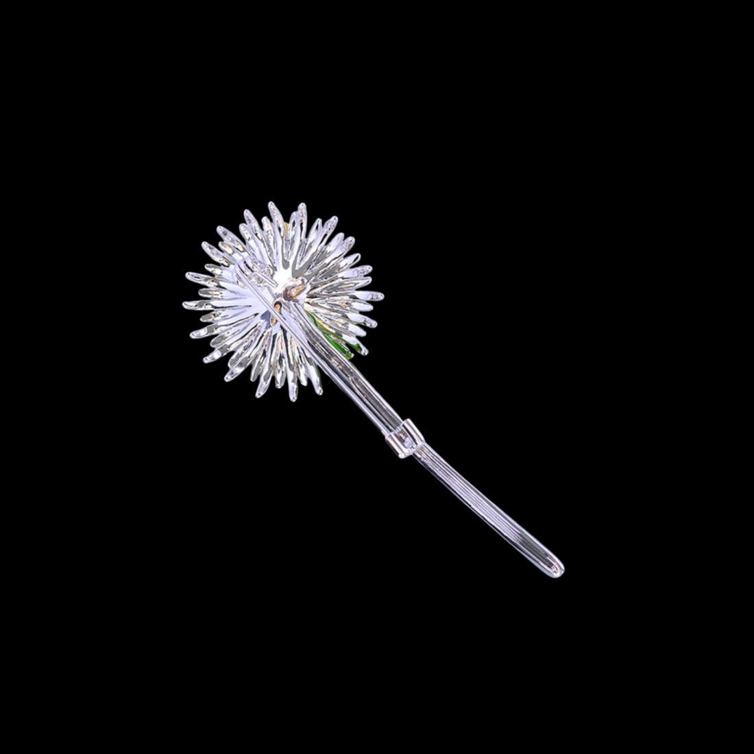 AVELIA Yellow Enamel Dandelion Brooch