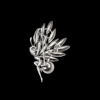 AVELIA Blue Crystal Fairy Brooch