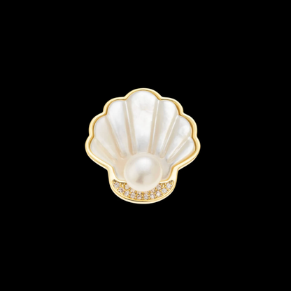 AVELIA Magnetic Mother of Pearl Shell Brooch