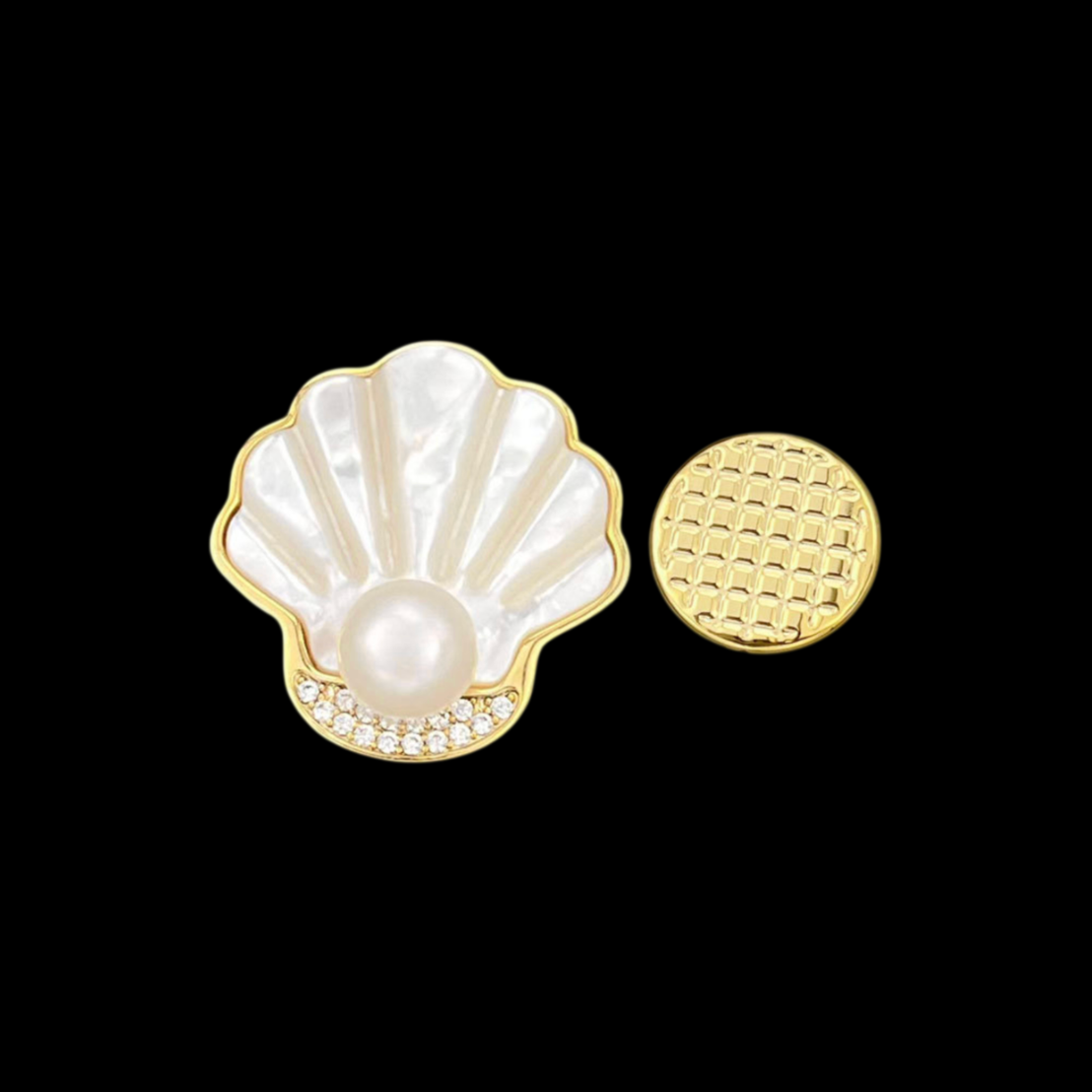 AVELIA Magnetic Mother of Pearl Shell Brooch
