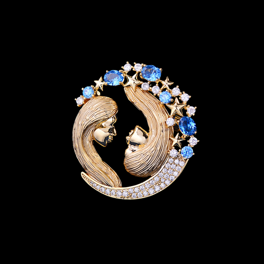 AVELIA Cameo Brooch