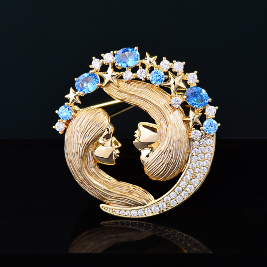 AVELIA Cameo Brooch
