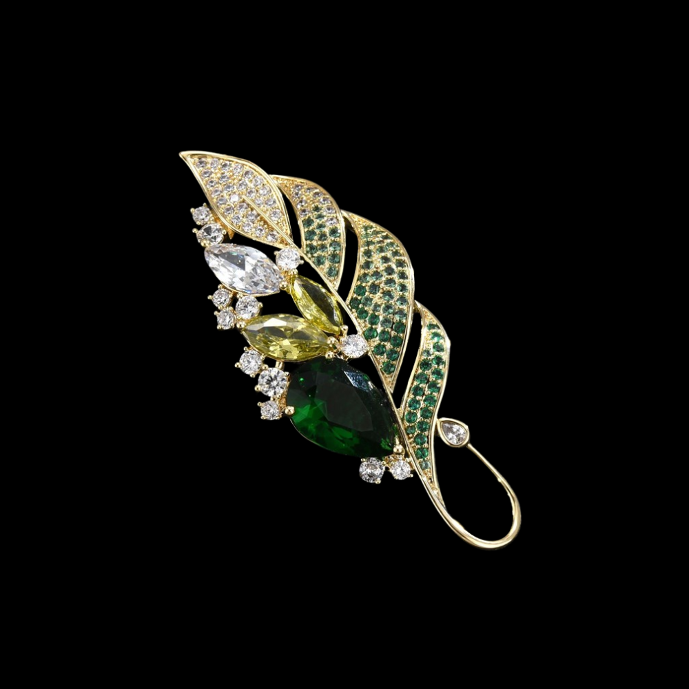 AVELIA Elf Leafe Brooch​